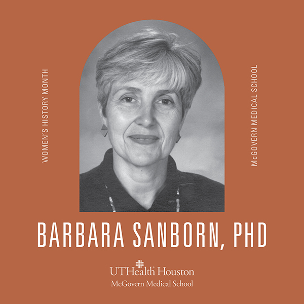 Women's History Month - Barbara Sanborn PhD