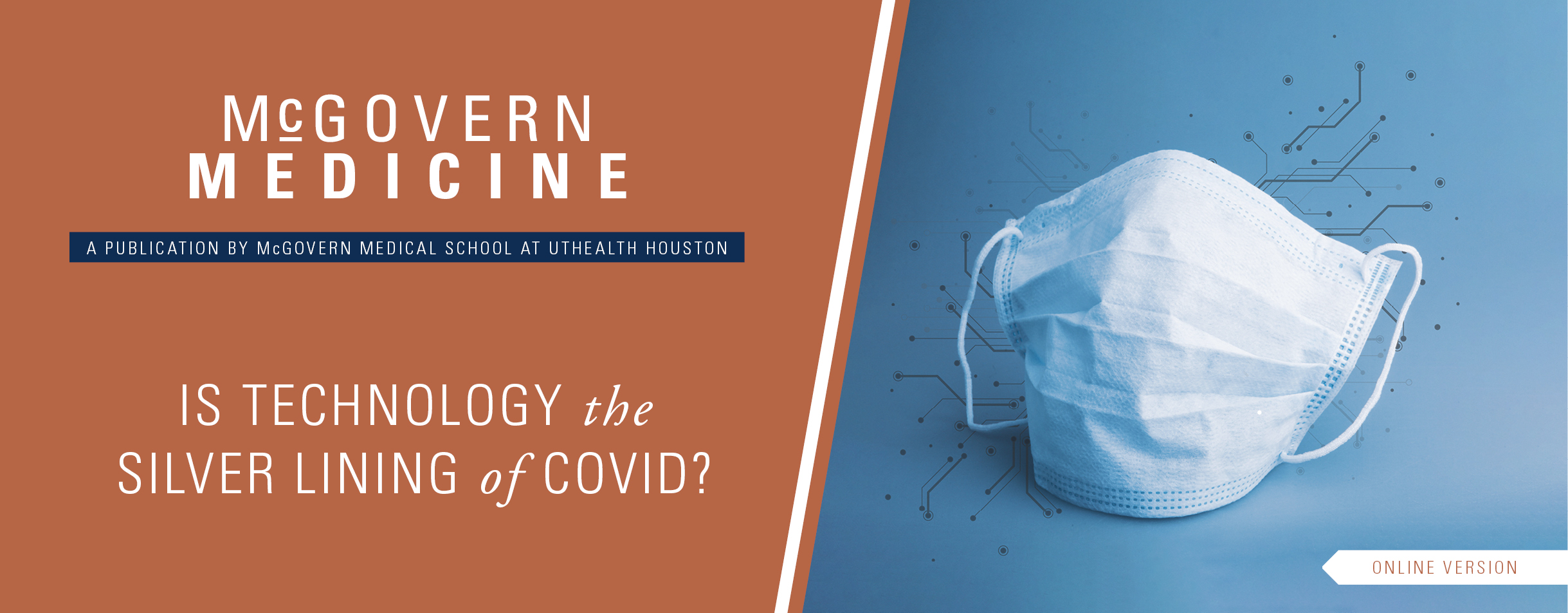 McGovern Medicine - Is Technology the Silver Lining of Covid?