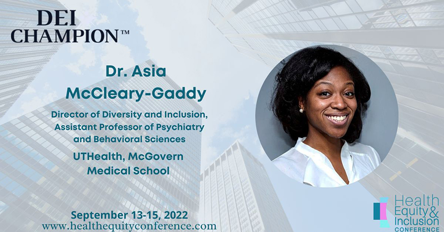 Dr. Asia McCleary-Gaddy - DEI Champion