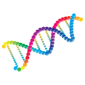 Genome Illustration - CPRIT Fellowship Grant