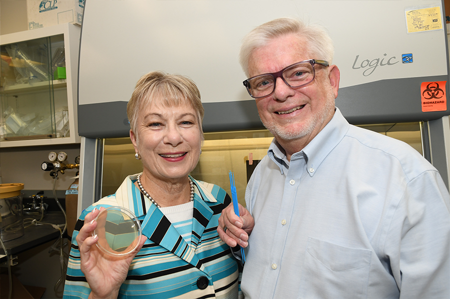Debbie and Dr. Steve Norris - Microbiology Gift