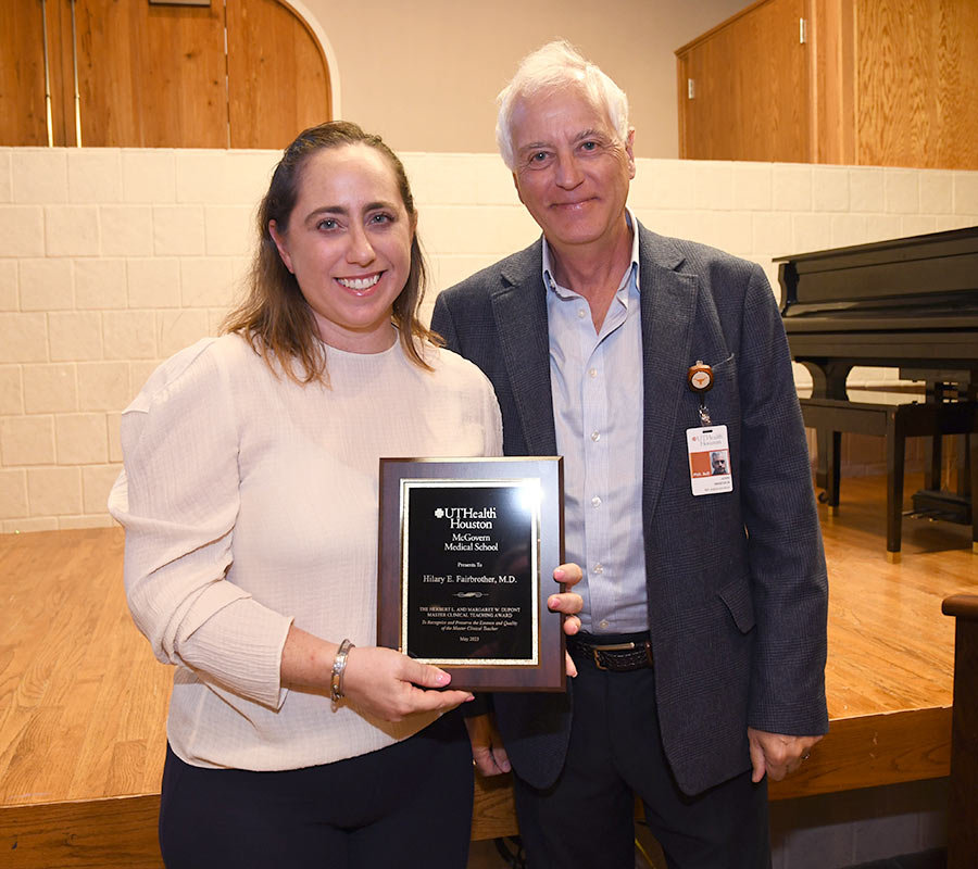 Dr. Hilary Fairbrother - DuPont Master Clinical Teaching Award
