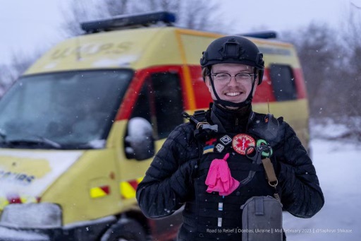 Chris Wright, Paramedic Volunteering in Ukraine