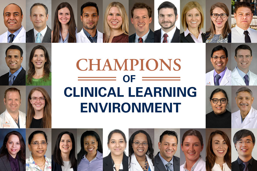 Champions of Clinical Learning Environment