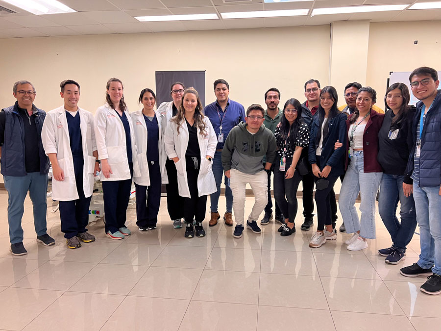 Department of Emergency Medicine in Ecuador