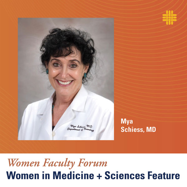 Dr. Mya Schiess Women in Medicine Feature