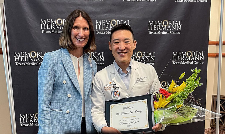Dr. Michael Chang - 2023 Children's Memorial Hermann Physician of the Year
