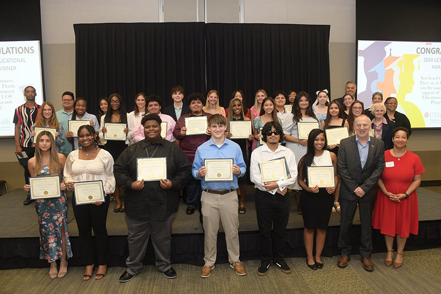 University Classified Staff Council scholarship awardees