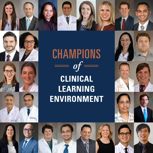 Champions of Clinical Learning Environment