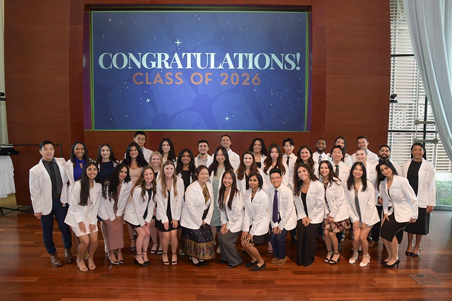 Inaugural MSA White Coat Ceremony