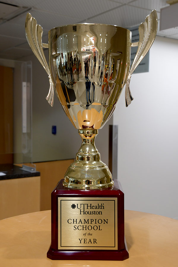 The Champion of the School Year trophy