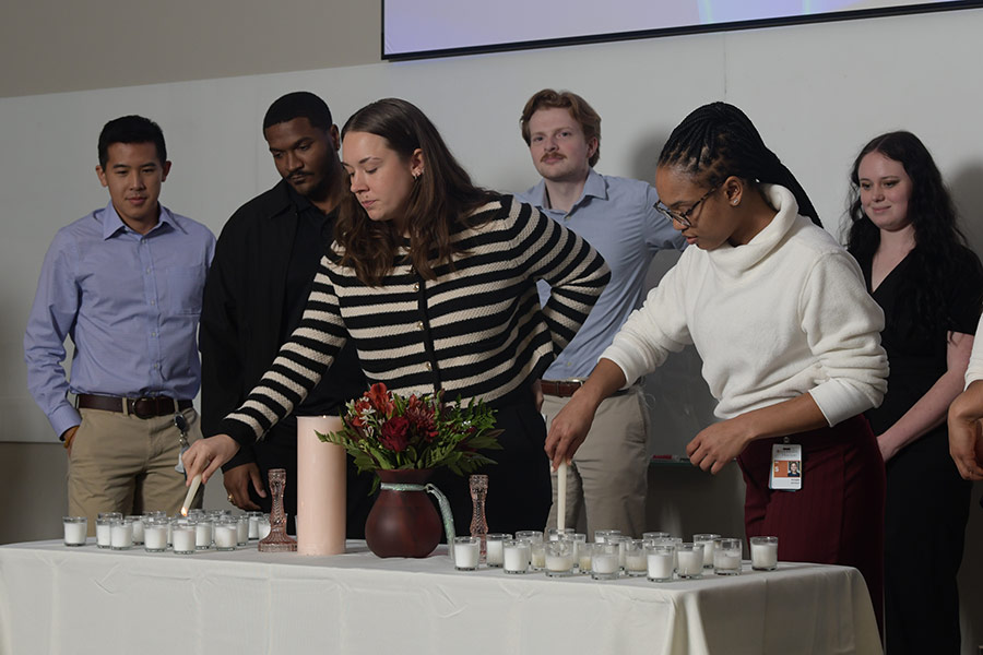 Students honor their first patients at the McGovern Medical School Cadaver Memorial