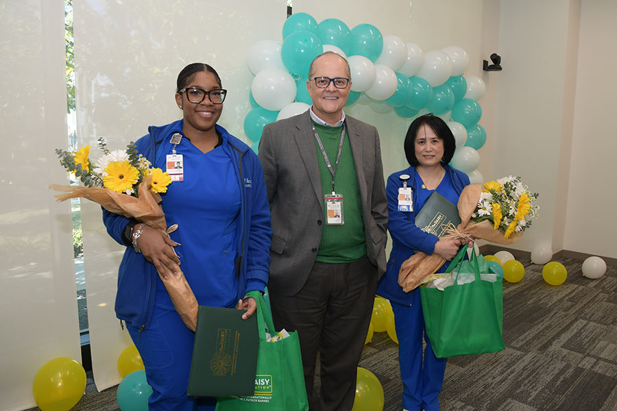 Winners of the Daisy Award for Extraordinary Nurses