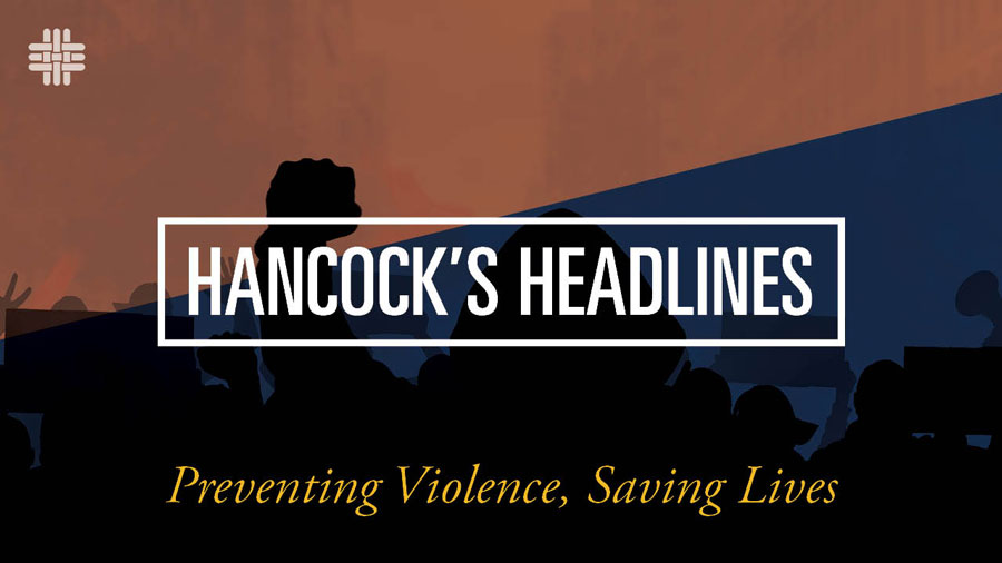 Hancock's Headlines graphic for VIPR Center