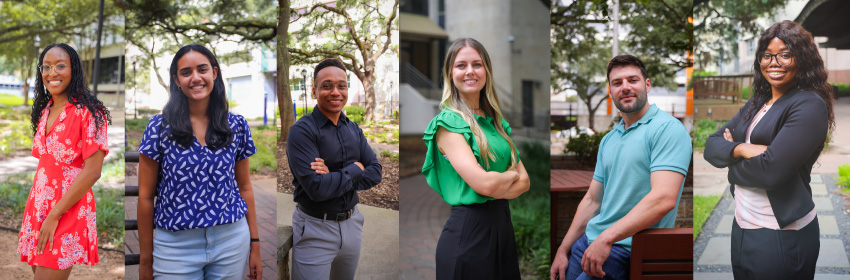 New student portraits