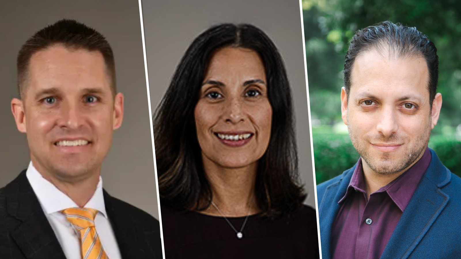 From left to right: Drs. Matthew Harting; Claudia Pedroza; and Jose-Miguel Yamal