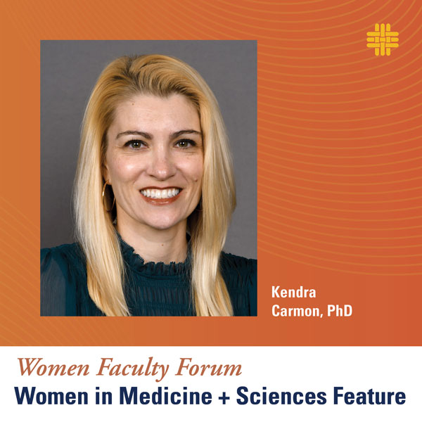 Dr. Kendra Carmon - WFF Feature