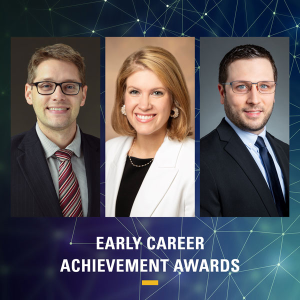 Winners of the 2024 Early Career Achievement Awards