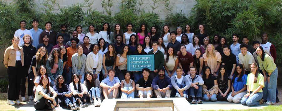 The Full Cohort of 2025 Schweitzer Fellows