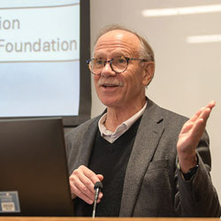 Dr. Fred Gage presents the 2025 Smythe Lecture