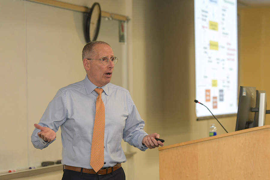 Dr. Michael Fallon presents the Ertan Lectureship