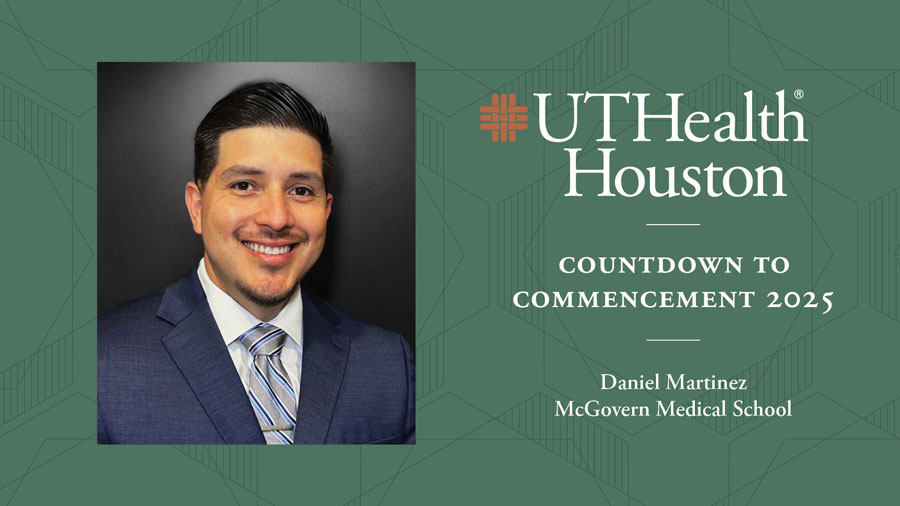 Daniel Martinez Countdown to Commencement
