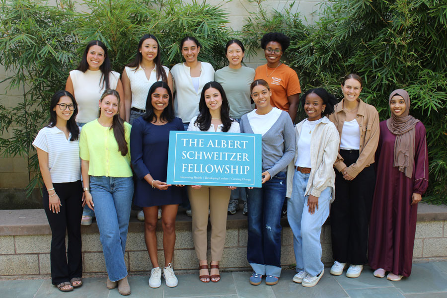 The 2025 McGovern Medical School Schweitzer Fellows