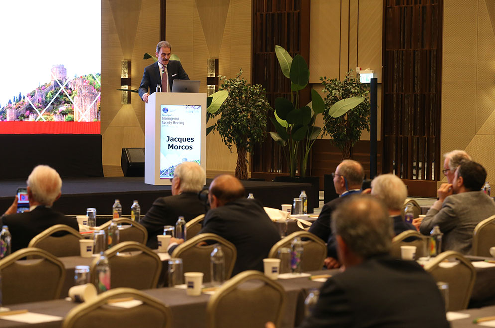 Dr. Jacques Morcos at the IMS Annual Meeting
