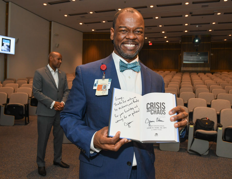 Dr. George Williams at the Dean's Lecture