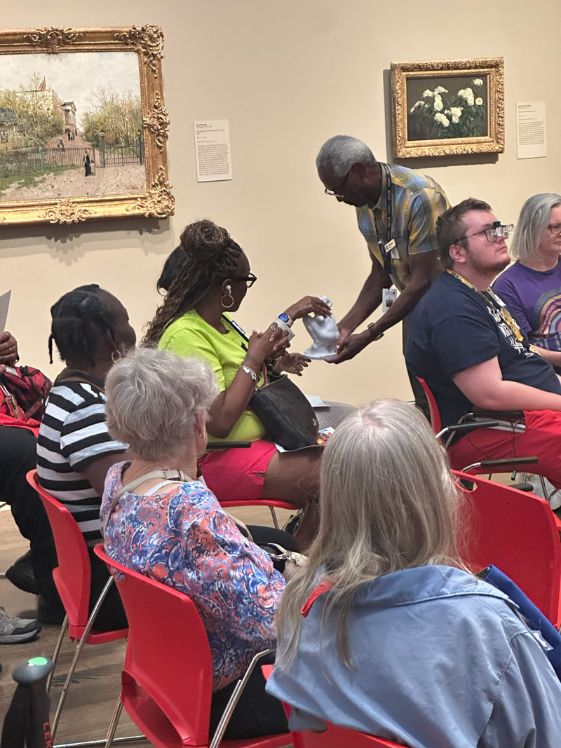 Participants enjoying Art Beyond Site