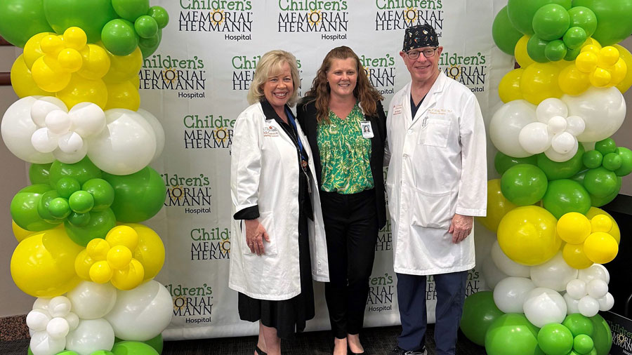 Drs. Mary Aitken, Emily Weber, and Kevin Lally