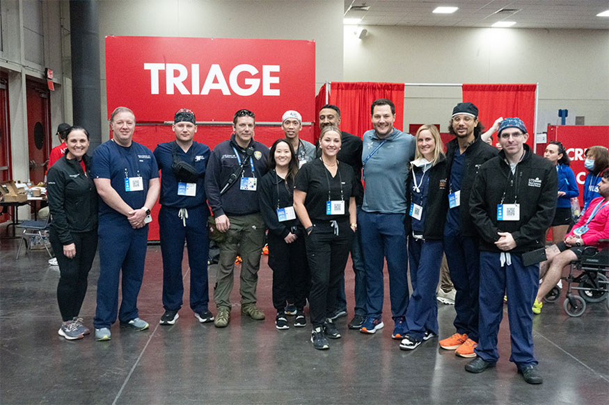 Emergency Medicine Doctors at the Chevron Marathon