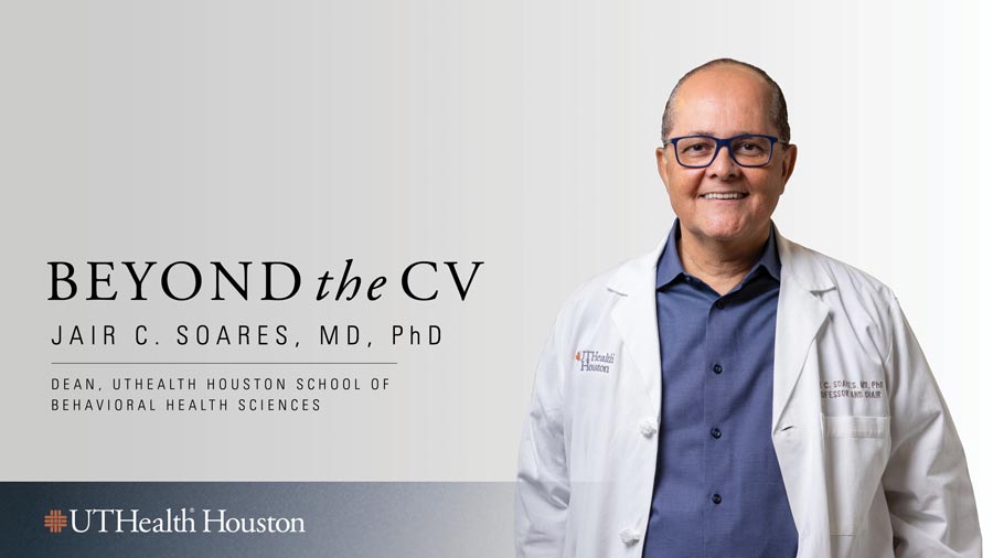 Beyond the CV, Dean Jair Soares, MD, PhD