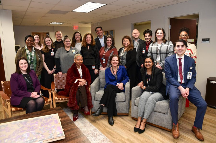 A group photo of faculty at the Pediatric & Neurologic Clinical Research Unit
