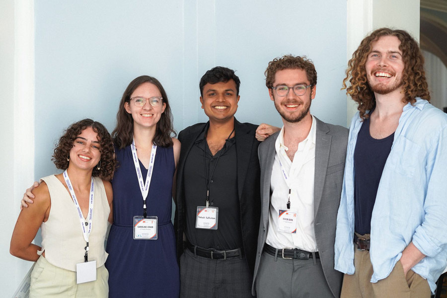McGovern Medical School Students from the Health in Your Hands foundation