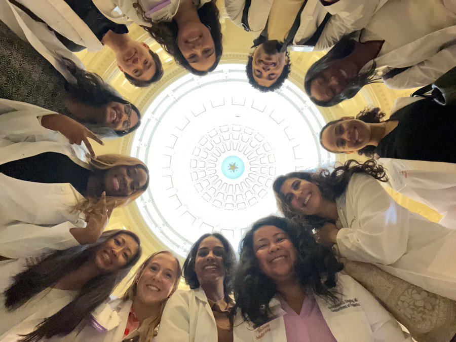 A fun group photo of the TPS Advocacy Day participants