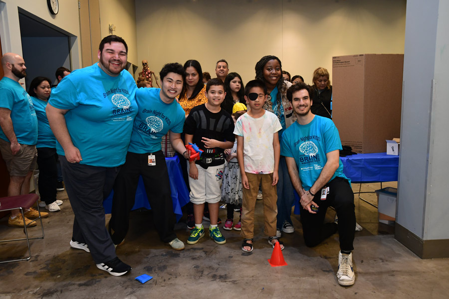 Participants posing for a group photo