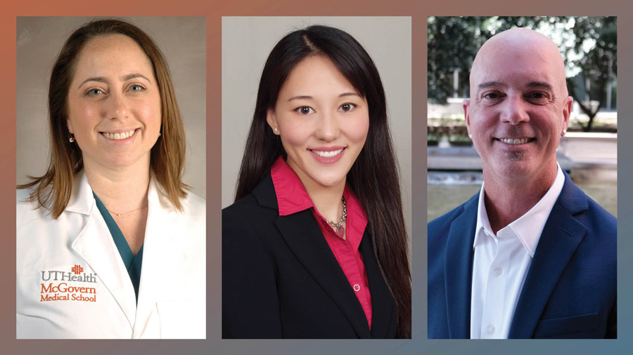 Inductees from UTHealth Houston into the UT System Shine Academy