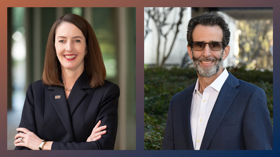 Dr. Melina Kibbe and Dr. Daniel Sessler in a side-by-side graphic