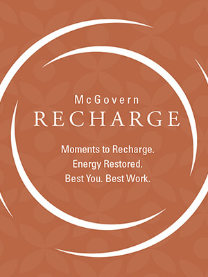 McGovern Recharge Logo