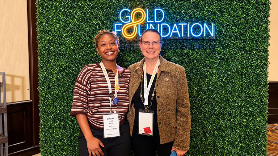Drs. Daisha Lewis and Mary Kollmer Horton