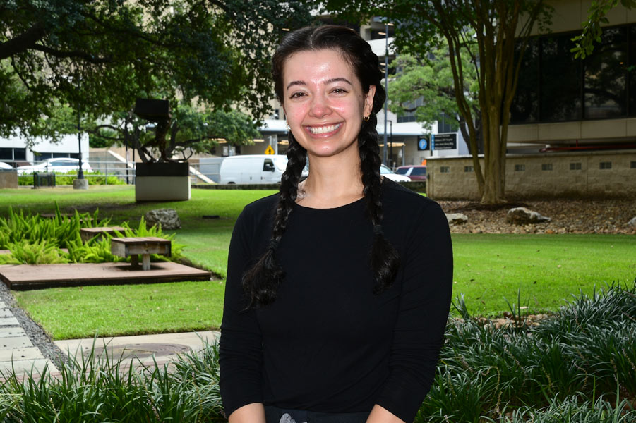 McGovern Medical School student Dina Nurdil