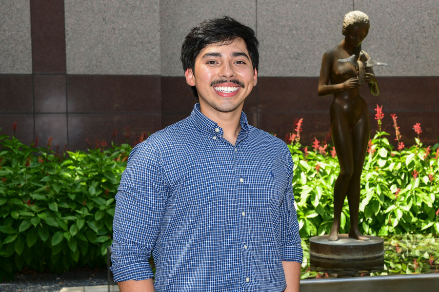 McGovern Medical School student David Lopez